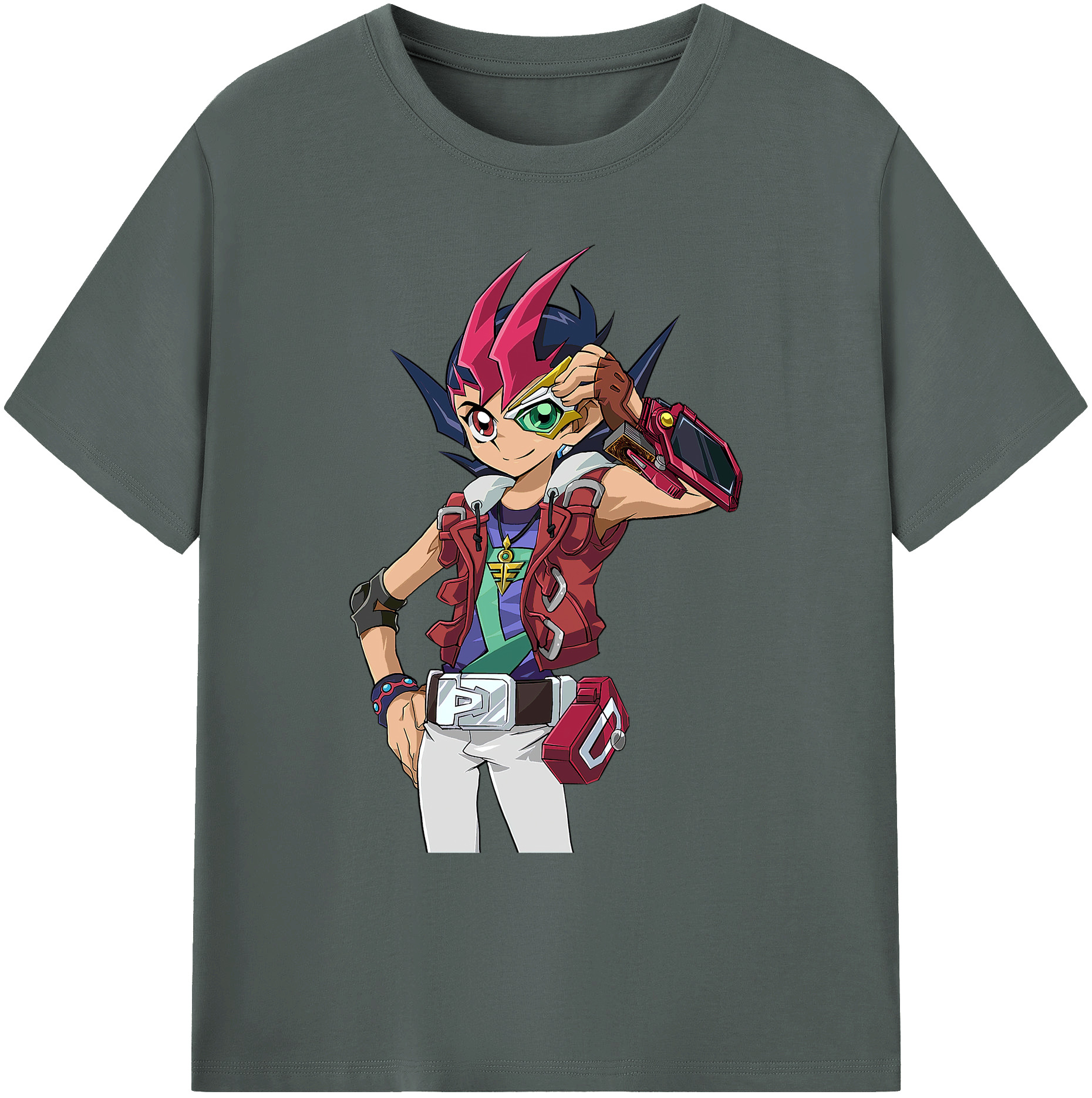 （画像用） 遊☆戯☆王 Yu-Gi-Oh! 綿100％ メンズ半袖Tシャツ｜肌触りやわらか＆通気性
